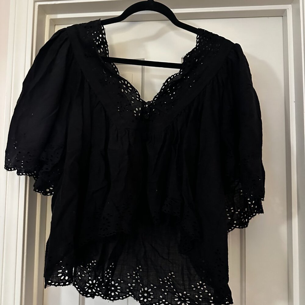 Free People Flowy Top - Picture 3 of 4